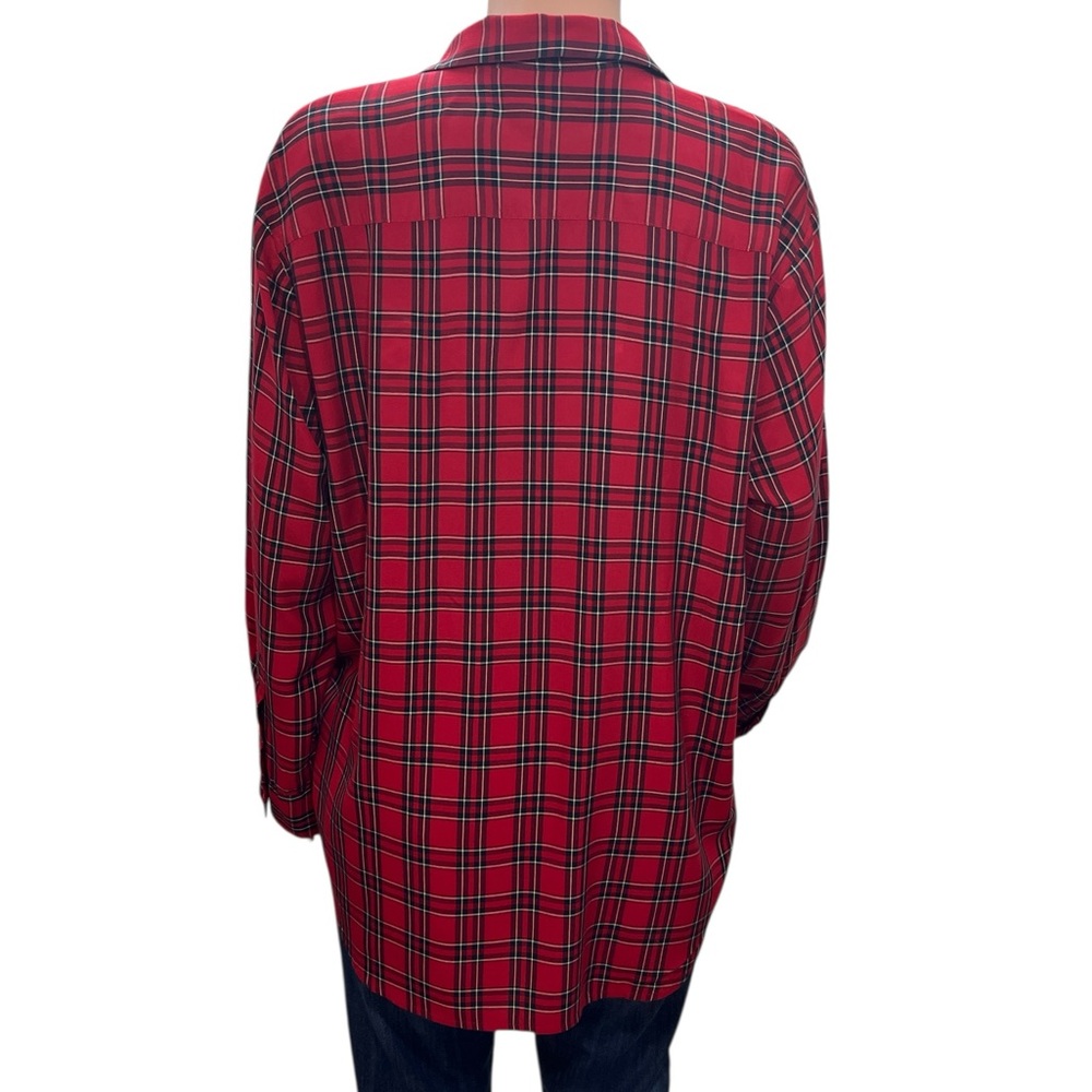 Madewell Tartan Paid Ex-Boyfriend Top - Picture 4 of 10